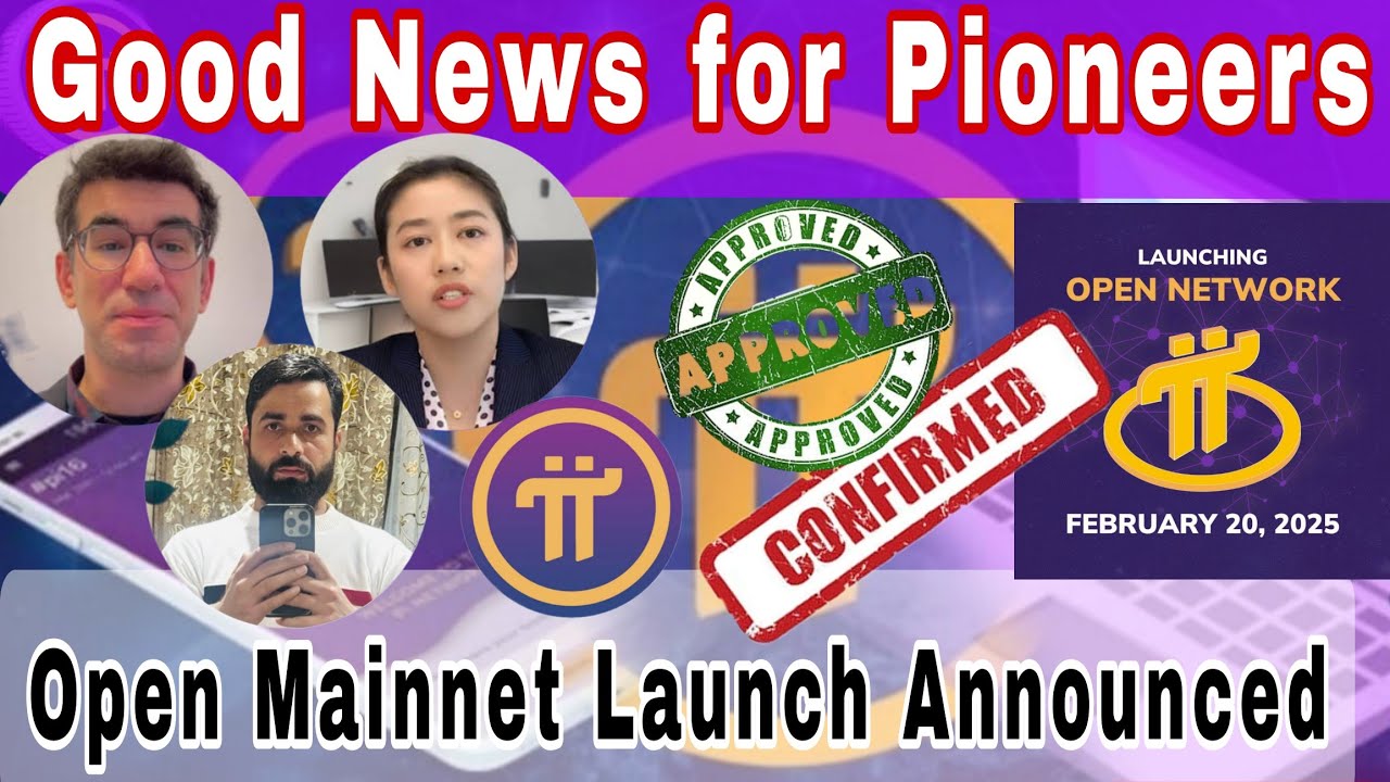 THE WAIT IS OVER! Pi Network Open Mainnet Launch Date Announced