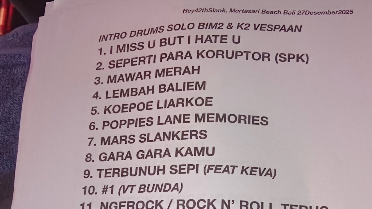 Slank Feat Nanoe Biroe Live Mertasari Bali Ulang Tahun Ke 42 