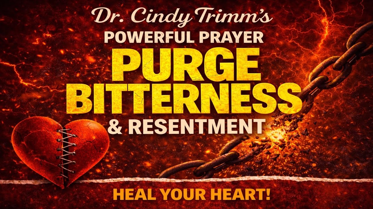 Dr. Cindy Trimm&rsquo;s Powerful Prayer to Purge Bitterness & Resentment | Forgiveness, Healing & Freedom