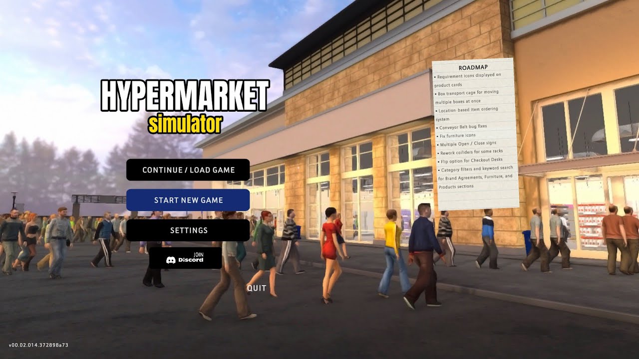 Hypermarket Simulator #hyermarketsimulator