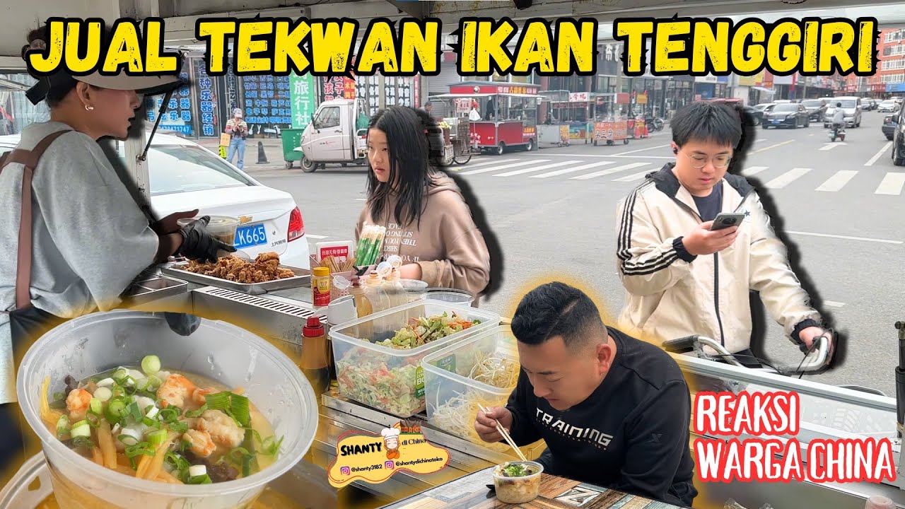 PERTAMA KALI JUAL TEKWAN IKAN TENGGIRI DI CHINA PADA MUSIM DINGIN, LUDES! YUK TONTON RESEP ANDALANKU