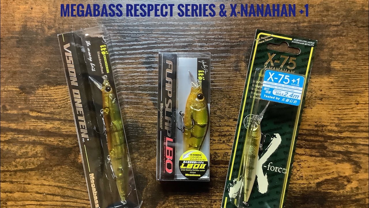 Megabass Respect Series & X-Nanahan +1