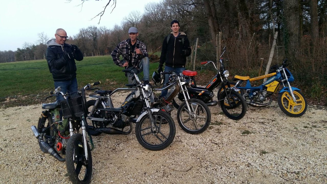Les Fous du Guidon ( Balade Mobylette - Charente 16 )