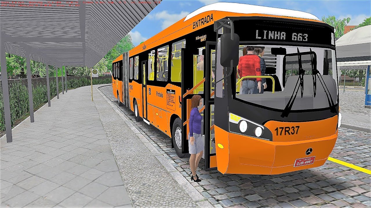 [OMSI 2]  663 Curitiba Ficticio 0.89 #OMSI2 #OMSI
