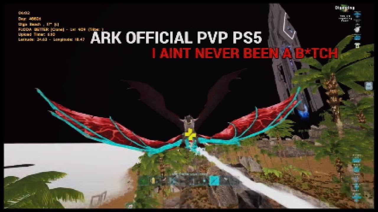ARK OFFICIAL PVP PS5 | CLAPPING EVERYBODY ON RAG WITH JUST 1 DESMODUS