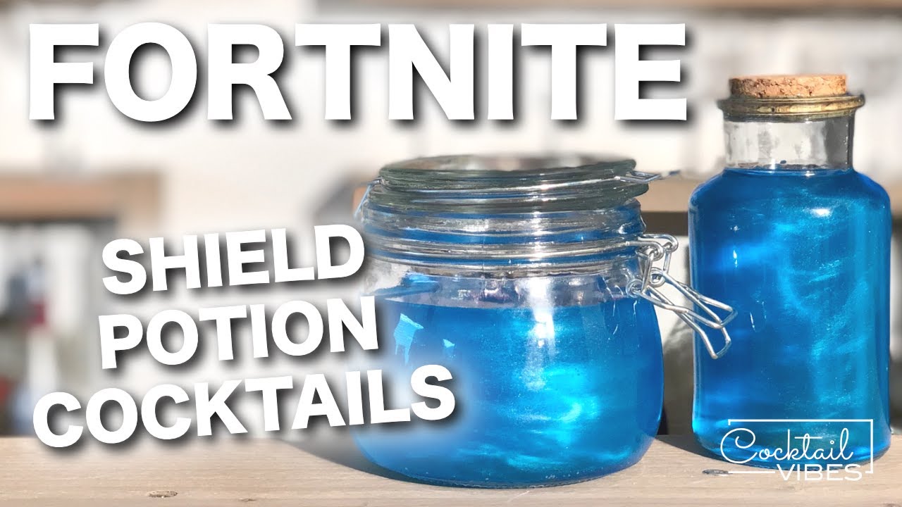 How To Make a FORTNITE MINI & BIG SHIELD POTION Cocktail | Movie, Show & Game Cocktails