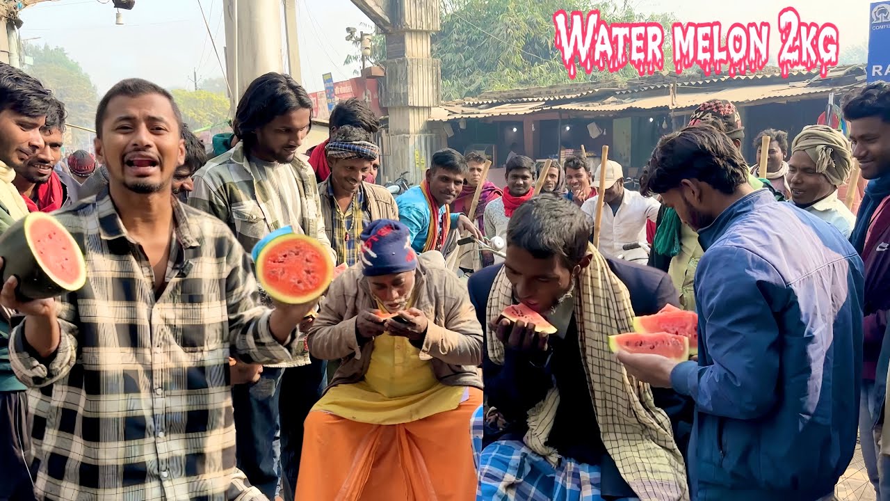 watermelon challenge game  | ताराहु जखाना है और 10000 पैसे ले जाना है | game khelane Ke liye ladai |