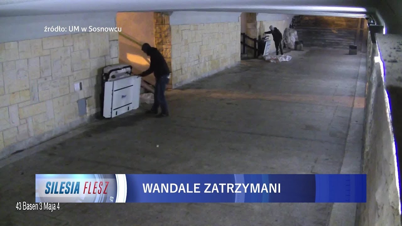 Wandale zatrzymani w Sosnowcu 03.01.2018