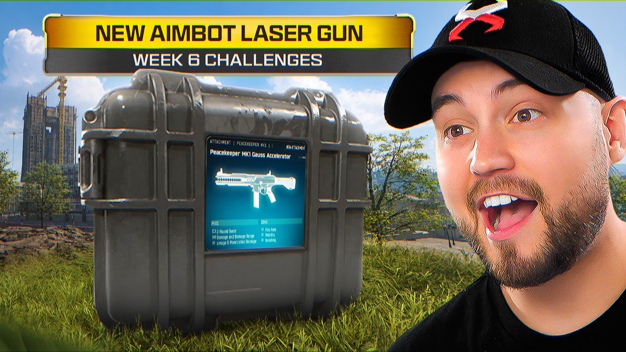 Warzone's NEW UPDATE added AIMBOT LASER GUN! (BO7)