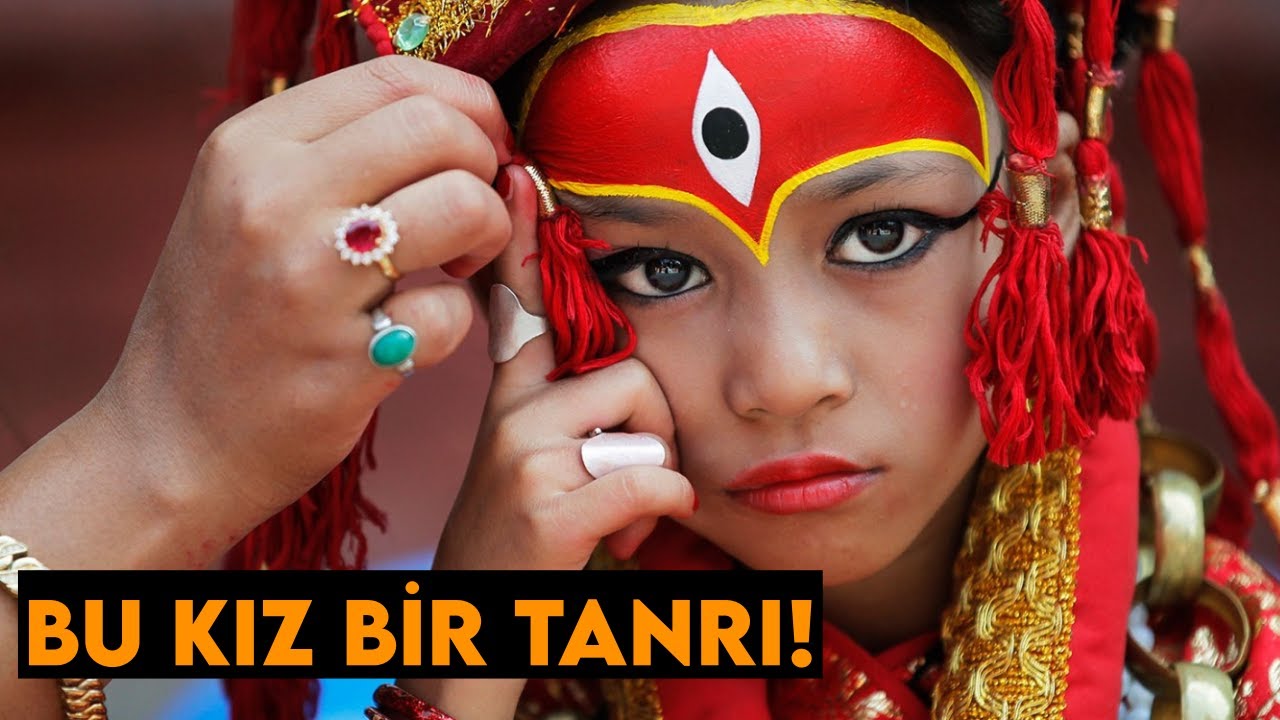 Bu kız çocuğuna TAPIYORLAR! Yaşayan Tanrıça ; Kumari, Nepal. #120