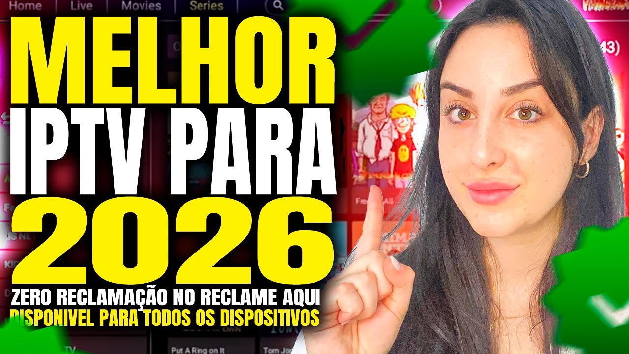 Melhor IPTV de 2026? ✅Essa e a Melhor IPTV do Brasil Hoje!