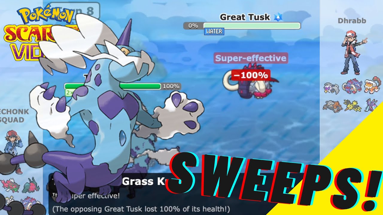 THUNDURUS-THERIAN SWEEPS ENTIRE TEAM IN 9 TURNS!!! Pokemon Scarlet and Violet