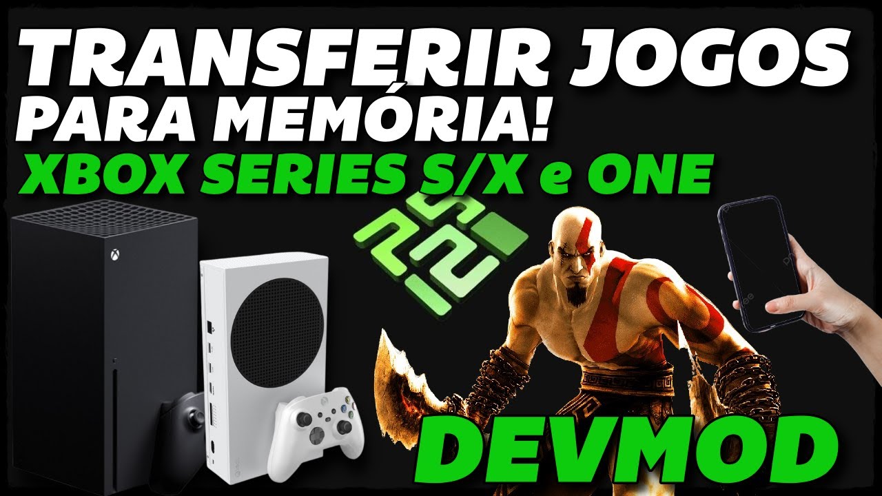 TRANSFERIR JOGOS PARA EMULADOR NA MEMÓRIA DO SEU XBOX! (MODO DESENVOLVEDOR)#xboxseriess #emuladores