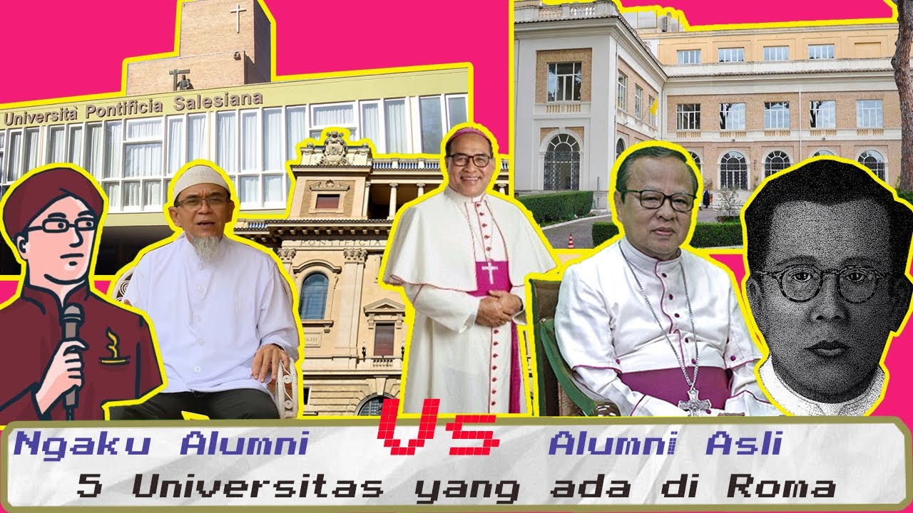 5 Universitas di Roma Tempat para Imam, Suster, Bruder, dan Frater Menuntut Ilmu