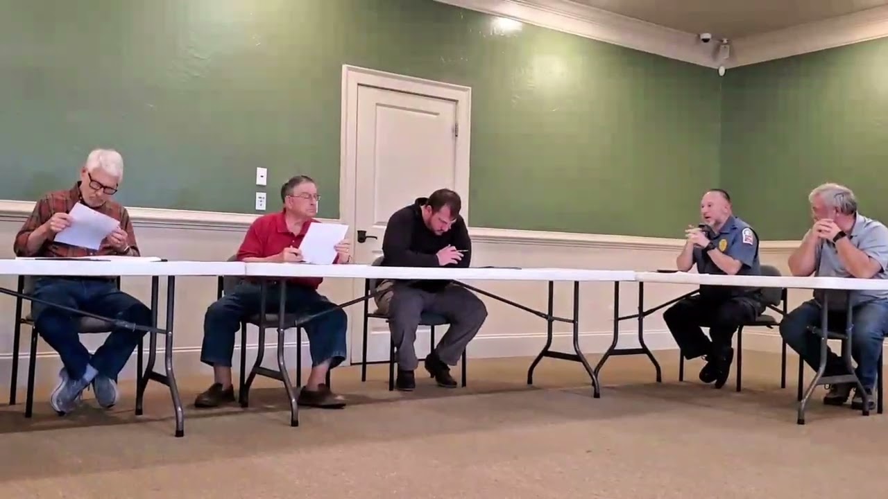 Franklin Springs, GA Monthly Council Meeting - February 19,2026