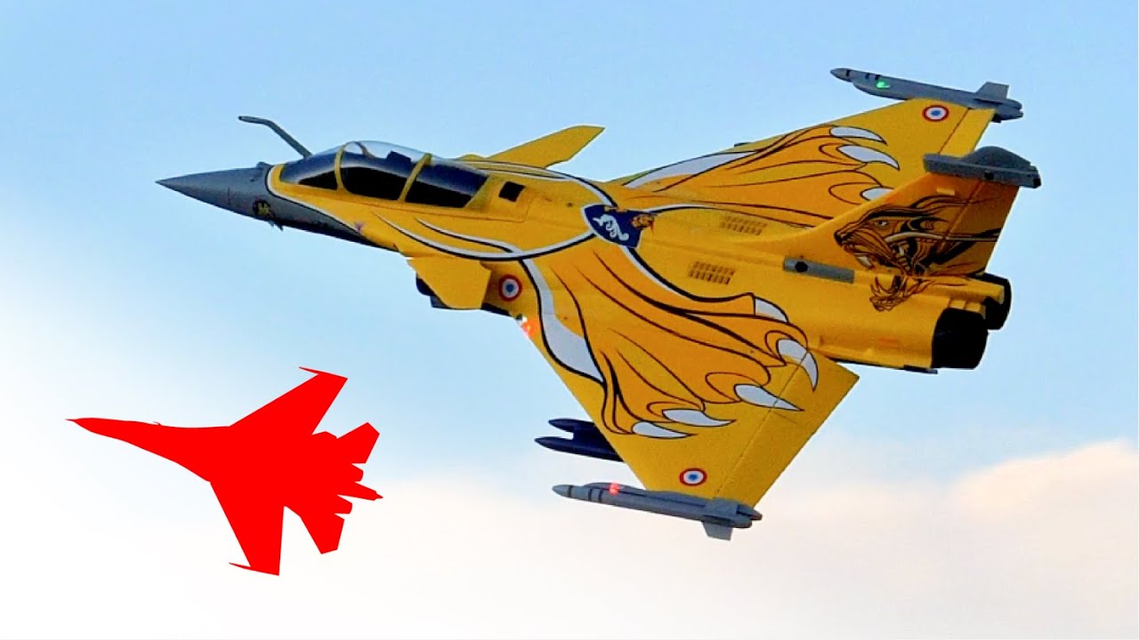 THRILLING FMS RAFALE MAIDEN FLIGHT! ✈️ 6S 80mm EDF RC Jet