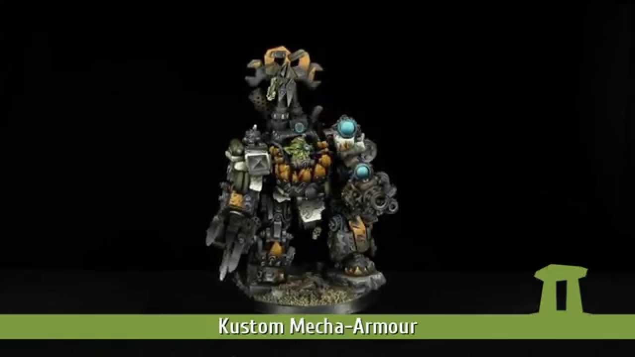 Kromlech Orc Mech-Boss in Kustom Mecha-Armour