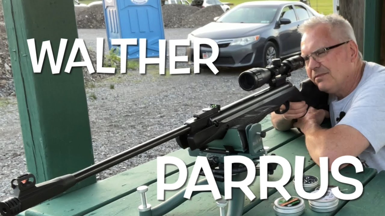Walther Parrus .177 caliber springer gifted from Big Stan. First shots!