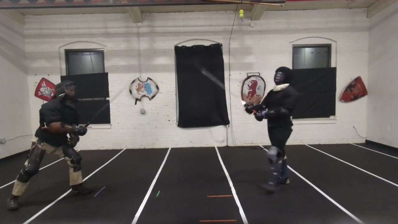 Tim vs Jef Longsword Sparring 1/28/26