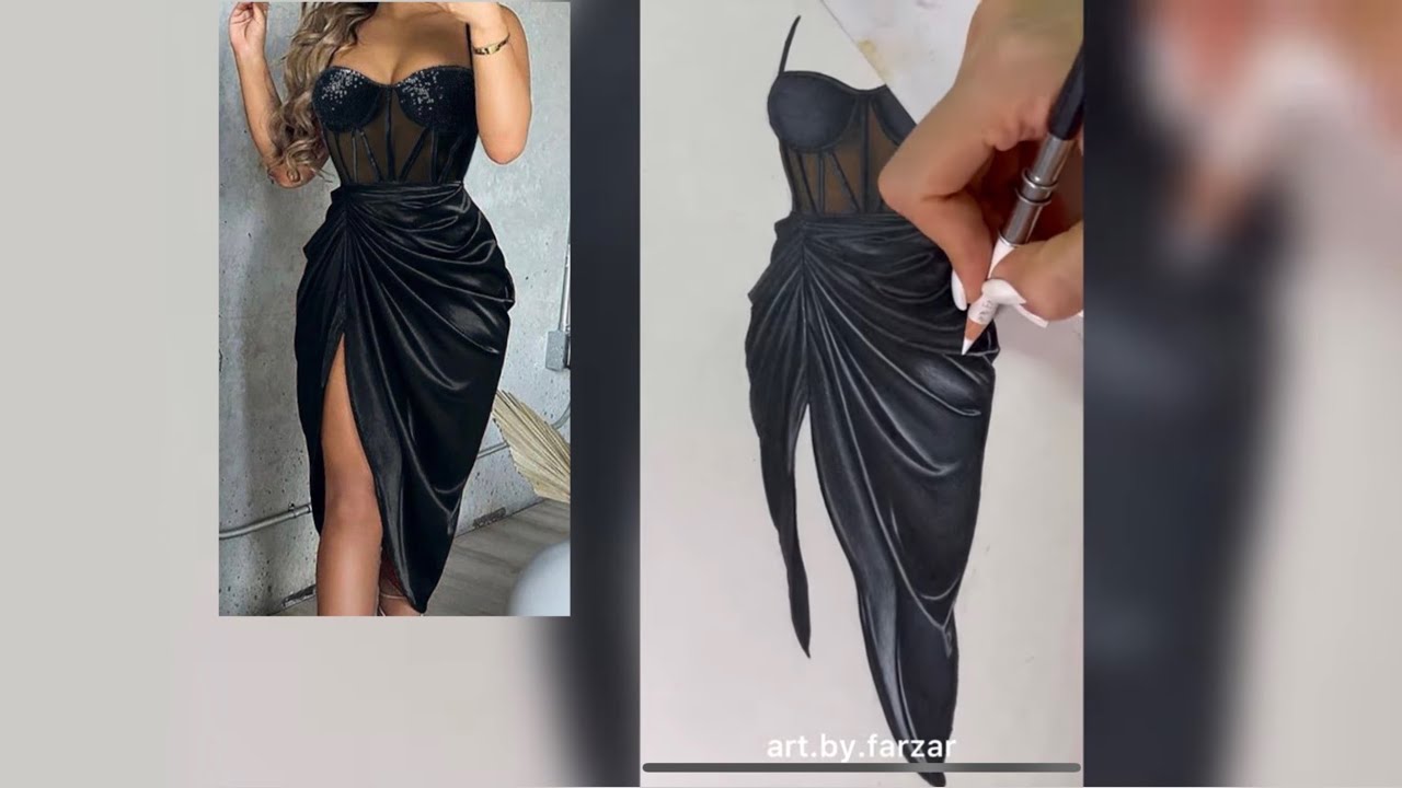 velvet design tutorial just with one color