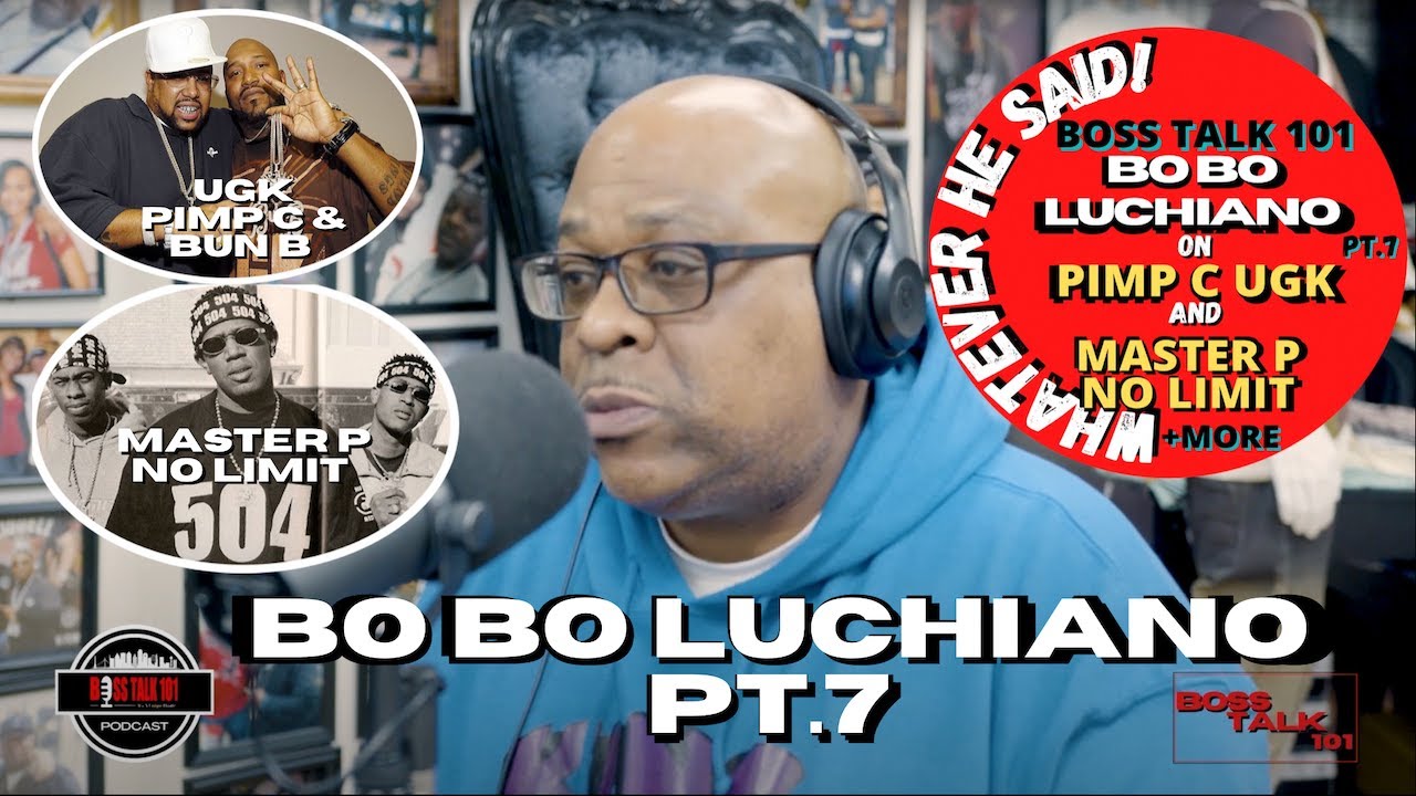BO BO Luchiano  on UGK & Master P No Limit history, Steve Below was the only Pimp C Protege (Part 7)