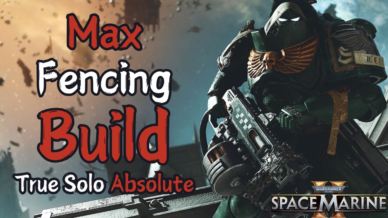The Only Heavy Fencing Build You Need To CRUSH Max Difficulty Operations Mode- Space Marine 2