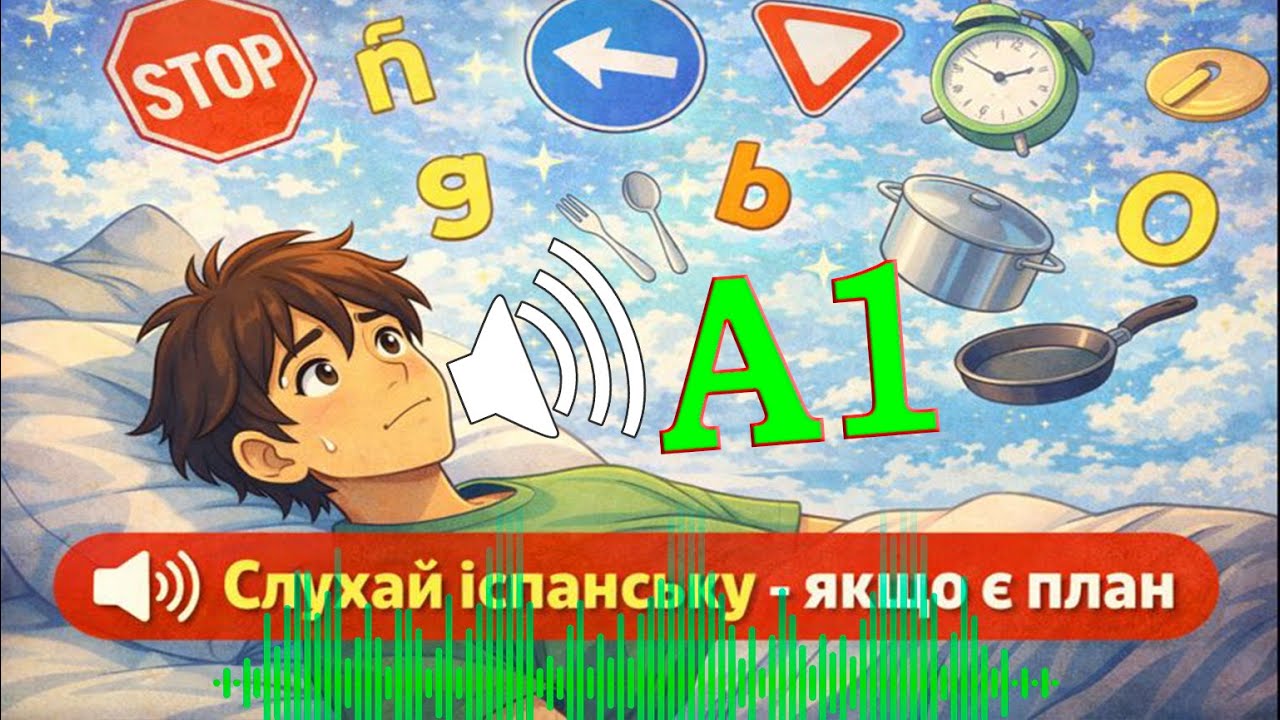 Аудіо Легка іспанська А1 | autoescuela | cocina | шлях Viajero