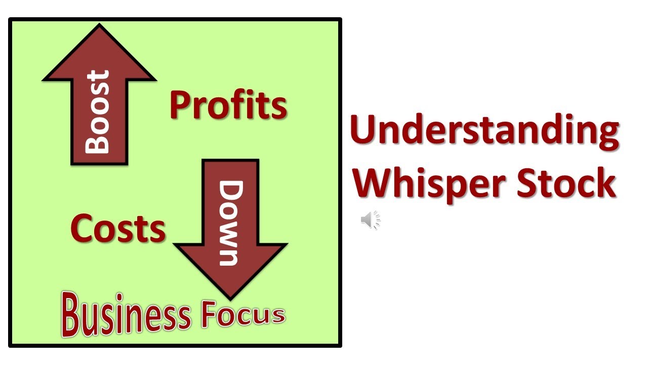 Understanding Whisper Stock