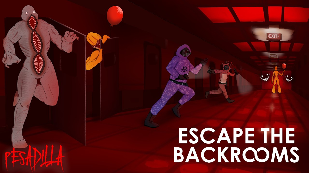 La AVENTURA Del Modo PESADILLA De Escape The BACKROOMS