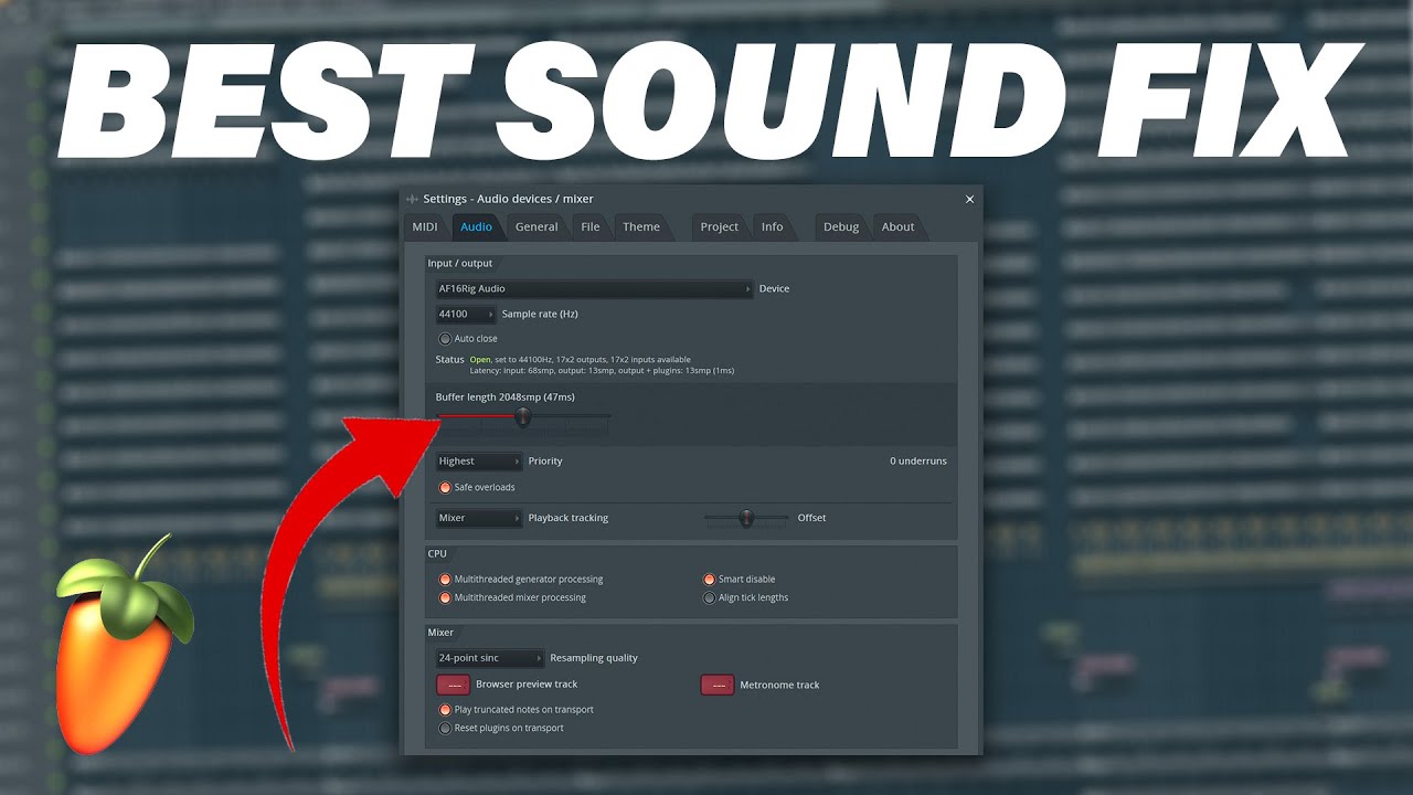 Как настроить и подключить аудиоинтерфейс в FL Studio (очень просто)