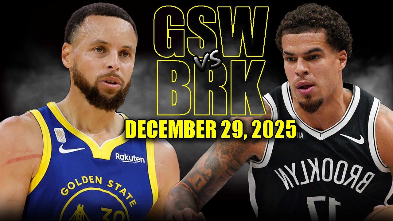 Golden State Warriors vs Brooklyn Nets Full Game Highlights &ndash; December 29, 2025 | NBA Season