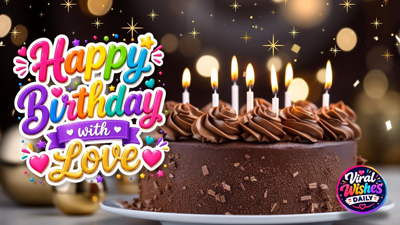🎂Happy Birthday Wishes✨ | May All Your Wishes Come True #happybirthday #happy #birthdaywishes #cake