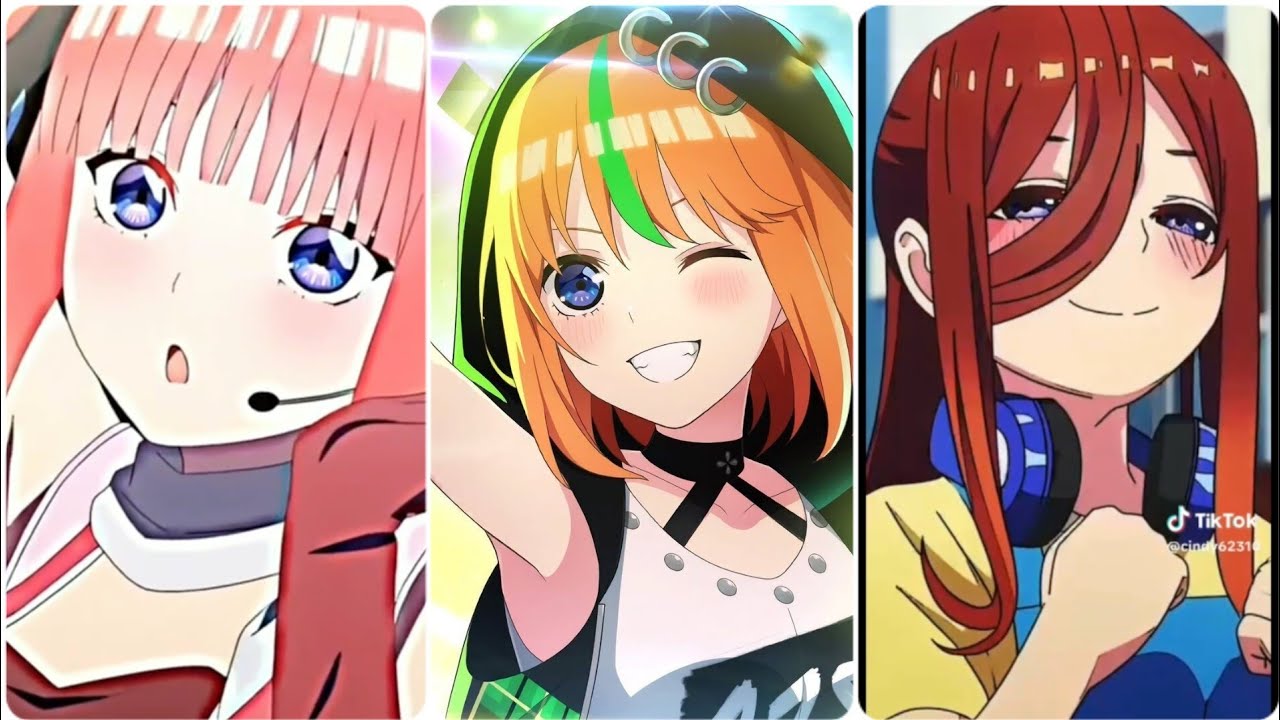 Tổng Hợp Video Tik Tok Nhà Có 5 Nàng Dâu 🌸 - Gotobun no Hanayome - #15 | Minh Wibuu