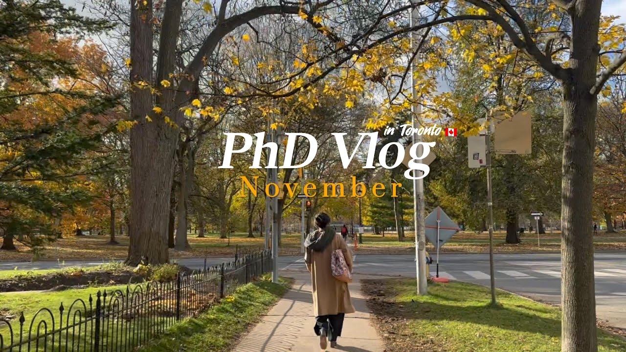 🇨🇦 캐나다 문과 박사생 브이로그 | 충동구매로 가득한 11월 브이로그 🍂 | 블랙프라이데이 | 팀홀튼 Timshop