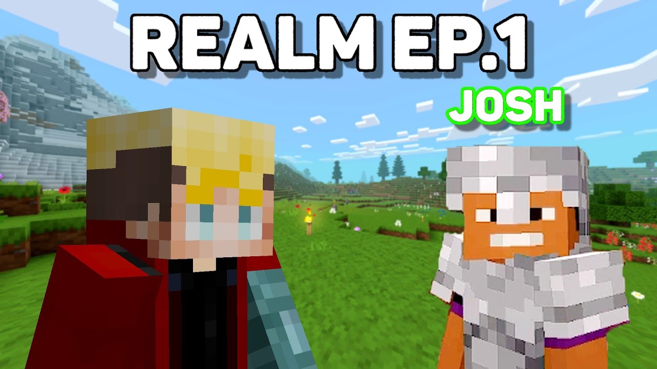 Minecraft Shenanigans With Josh - Minecraft Realm ep.1
