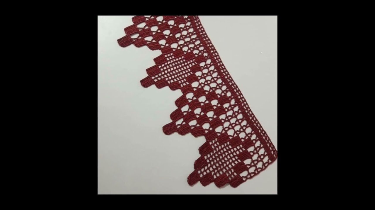 مدل های زیبا بافت سر چادر و پای شلوار