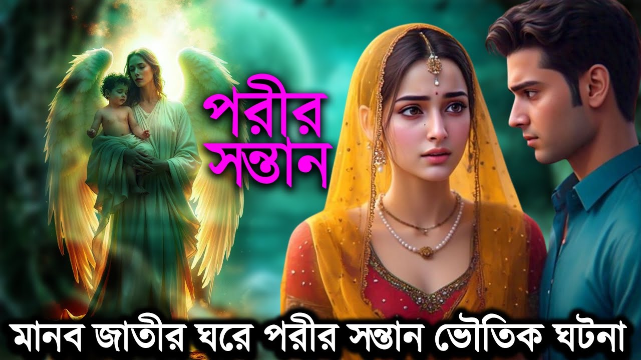 পরীর তার মেয়েকে কেন মানুষের কাছে রেখে আসল । পরীর সন্তান। মানব জাতীর ঘরে পরীর বাচ্চা ভৌতিক ঘটনা।