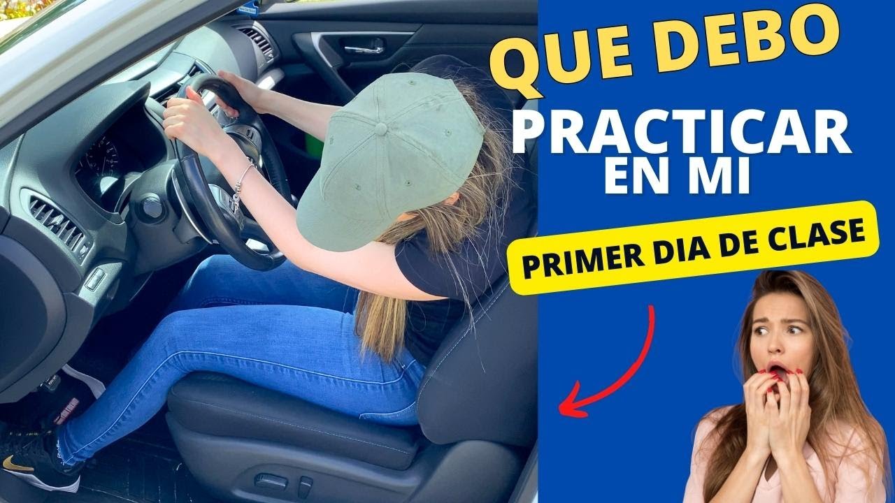 PRIMERA CLASE para Conducir AUTO -Que debo Aprender primero-Licencia de manejo.