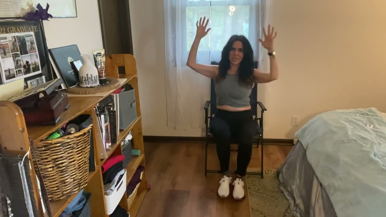 Want a Tighter Tummy? Check out these simple chair core exercises