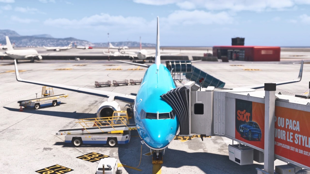 Flying KLM to French Riviera | 737 from Amsterdam to Nice | Microsoft Flight Simulator
