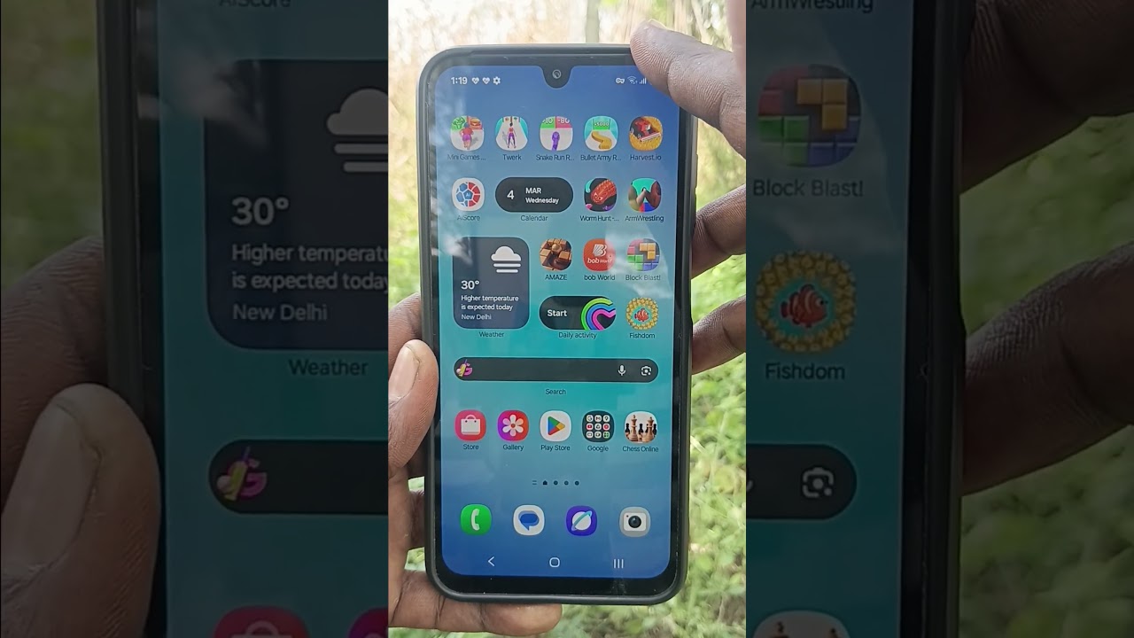 Функция Smart View для зеркального отображения экрана на Samsung Galaxy A17 5G #5minutestech #sma...