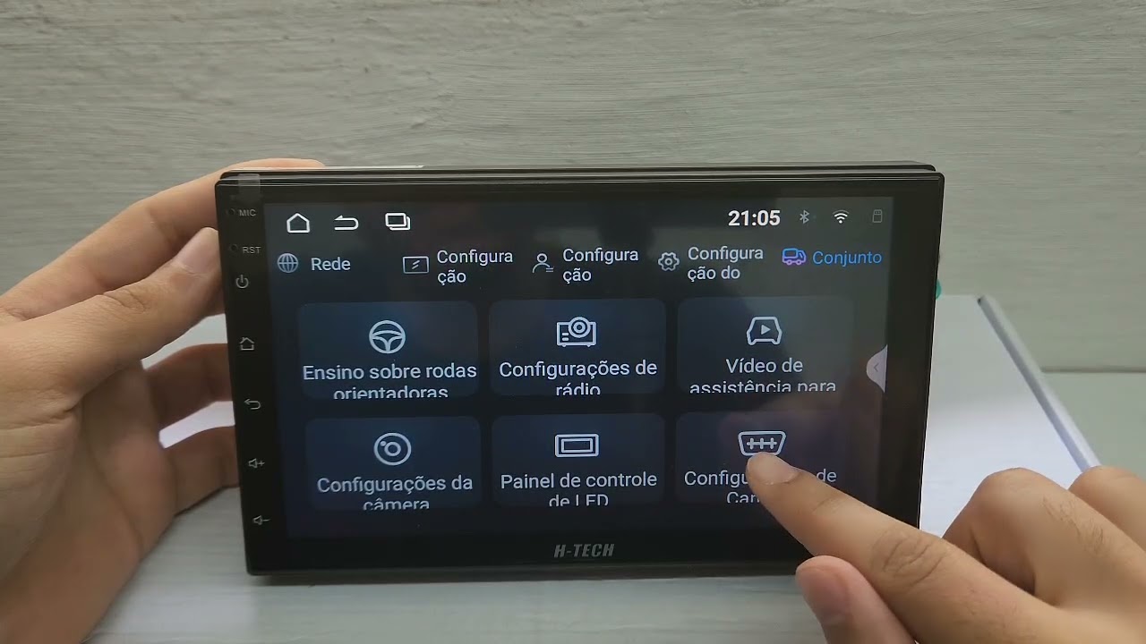 Configuração Canbus H-TECH HT-8730CA HT8930CA