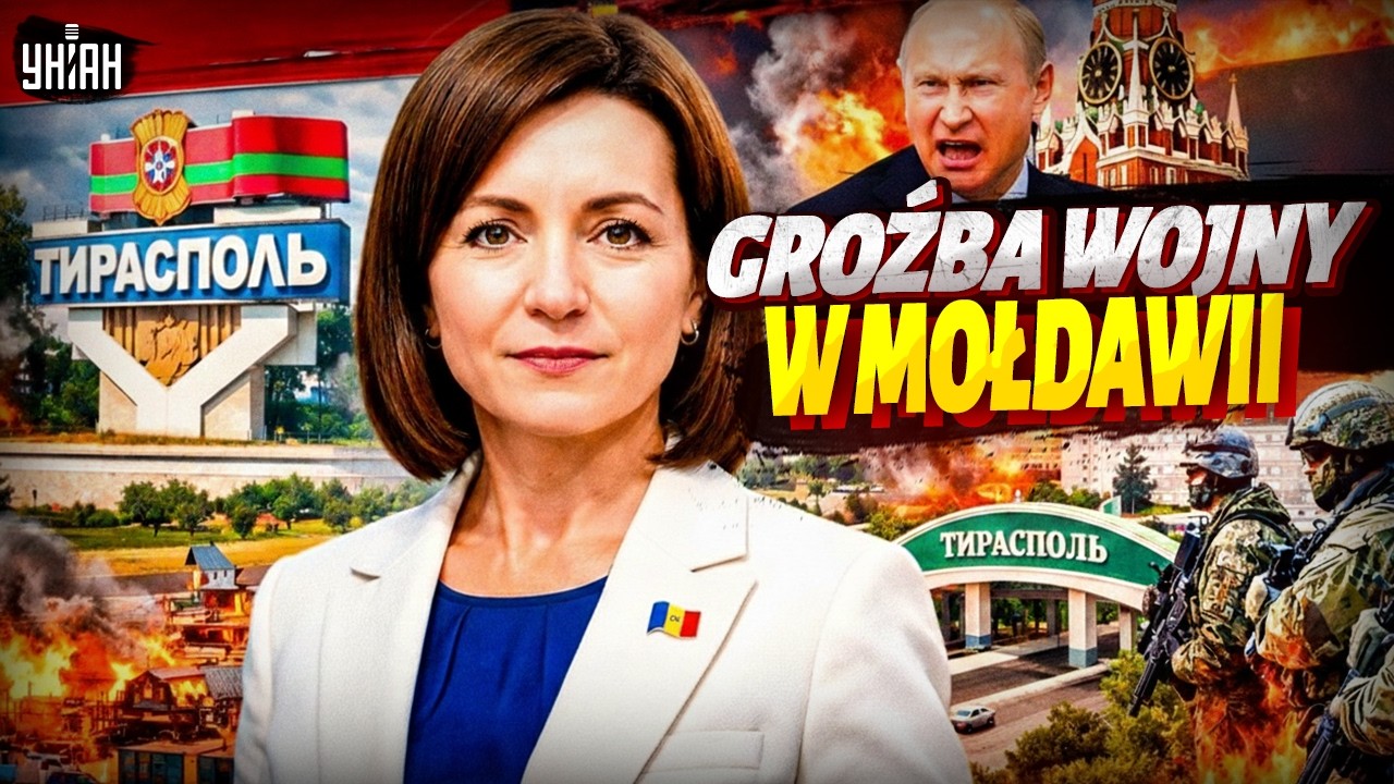Kreml GROZI Mołdawii! Pierwsza reakcja Kiszyniowa i NATO. Sandu odpowiada OSTRO!