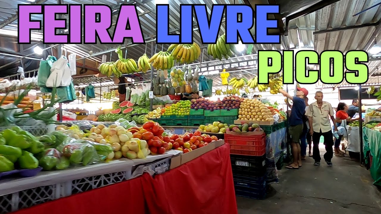 Fui a FEIRA Livre de Picos Piauí