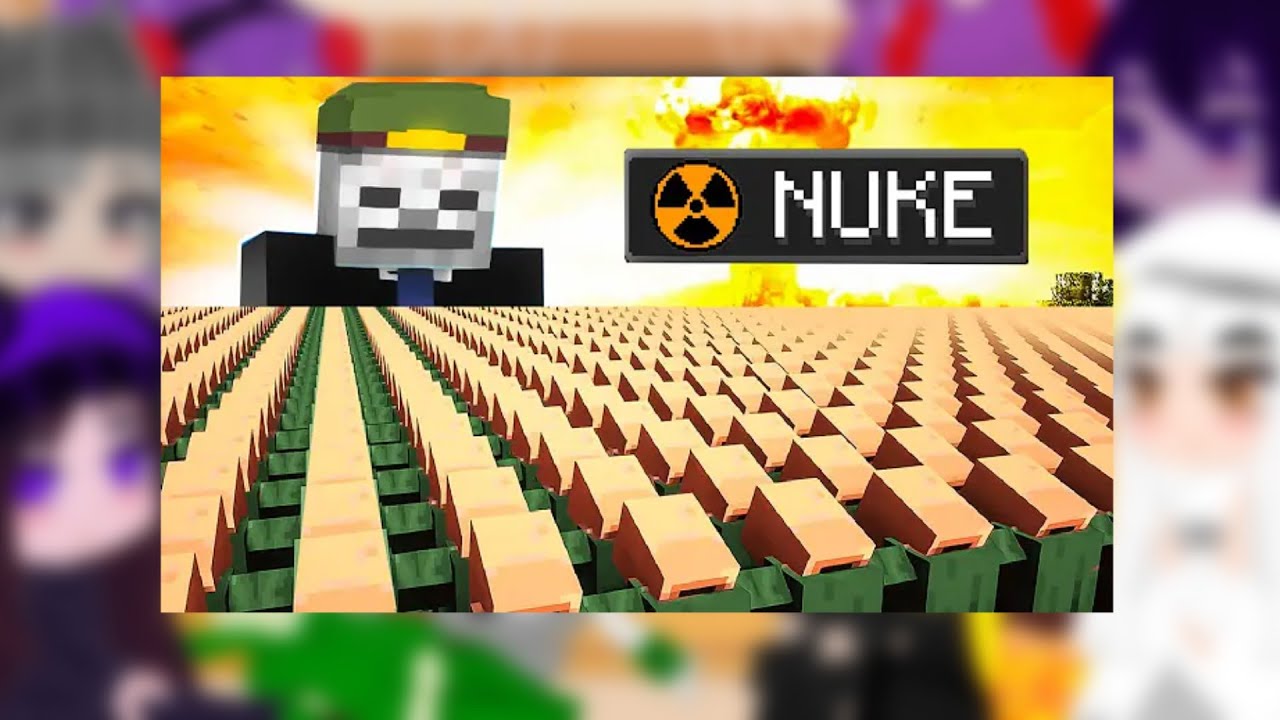 Mob talker react to 1,000,000 Villagers Simulate World War 3 by Reff