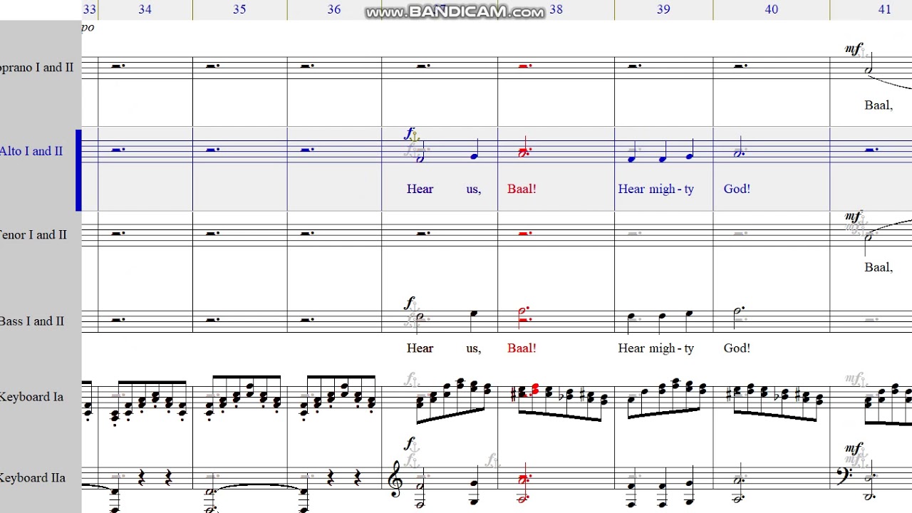 Elijah - Mendelssohn 엘리야 - 멘델스존 No. 11. 2. CHOR. Alto