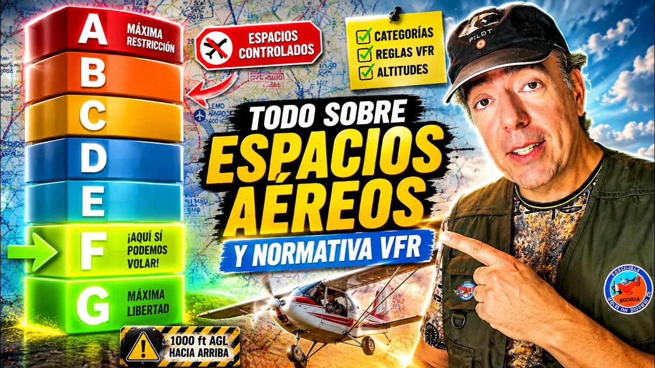 Espacios Aéreos: categorías y clases