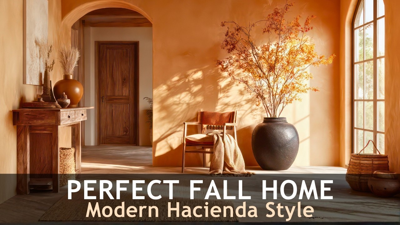 Modern Hacienda Magic: ваш идеальный осенний отдых дома
