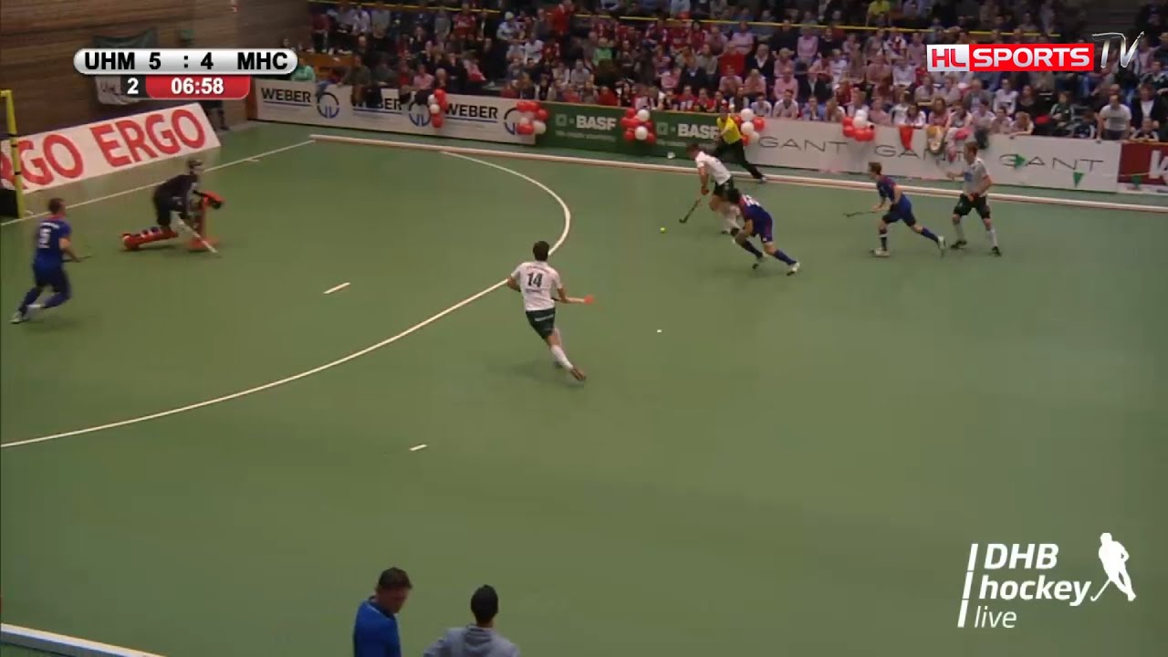 Hallenhockey I DM 2016 Herren Halbfinale I Uhlenhorst Mülheim - Mannheimer HC