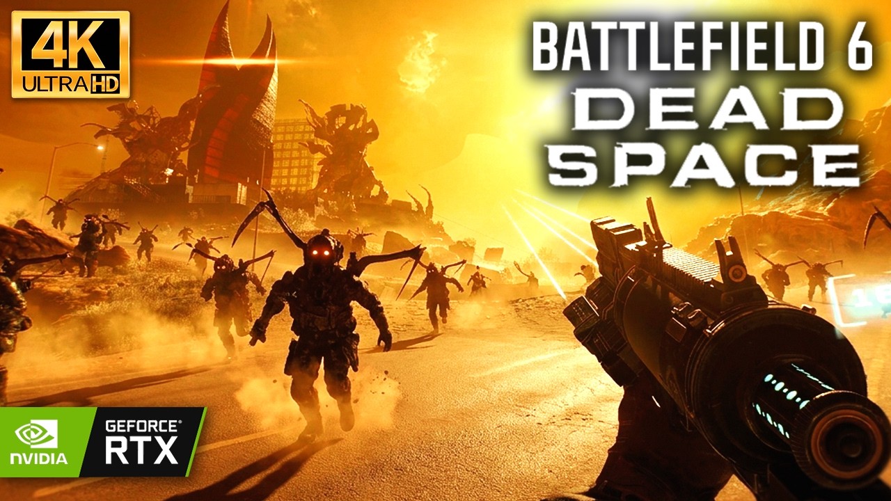 Battlefield 6 : *NEW* Dead Space Mode Gameplay [Halloween Event] | [4K Ultra Graphics]